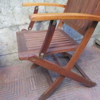 Скандинавски мебели-2бр.столове и маса от тиково дърво, снимка 4 - Столове - 45818487