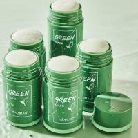 Маска почистване на лице със зелен чай под формата на стик - HZS9, снимка 1 - Козметика за лице - 45687077
