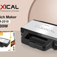 Електрическа скара за сандвичи Lexical LSM-2519, 1000W, 4 отделения, снимка 1 - Скари - 45863316