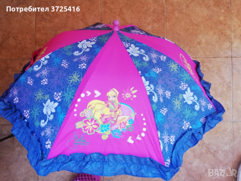 Детски автоматичен чадър, нов, снимка 1