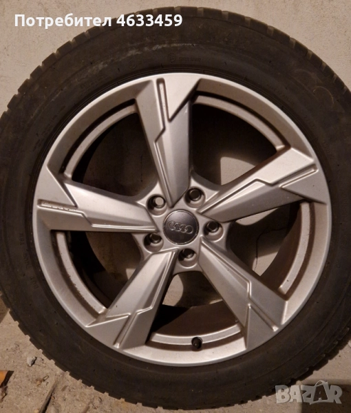 Комплект оргинални джанти за Ауди А6 в отлично състояние 18 цола, снимка 1