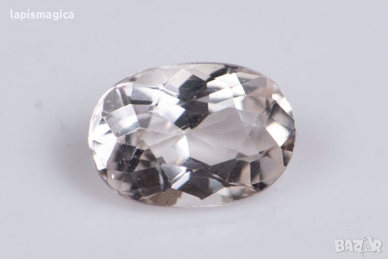 Морганит (розов берил) 0.45ct 6x4mm овална шлифовка №6, снимка 1