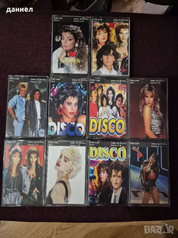 Аудио касети TDK SA60 - TYPE II - хромна лента с хубаво диско от 80-те + подарък, снимка 1