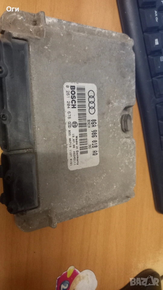 Компютър за Ауди А3 1.8Т 150к.с. 06A 906 018 AQ / 0 261 204 678, снимка 1