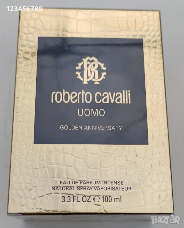 Roberto Cavalli Uomo Golden Anniversary EDP, нов, снимка 1