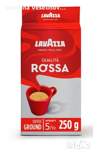 Мляно кафе Lavazza Caffe Росa, Еспресо, Оро и Безкофеиново 0.250 kg, снимка 1