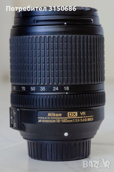 Обектив Nikon AF-S DX Nikkor 18-140mm f/3.5-5.6G ED VR, снимка 1