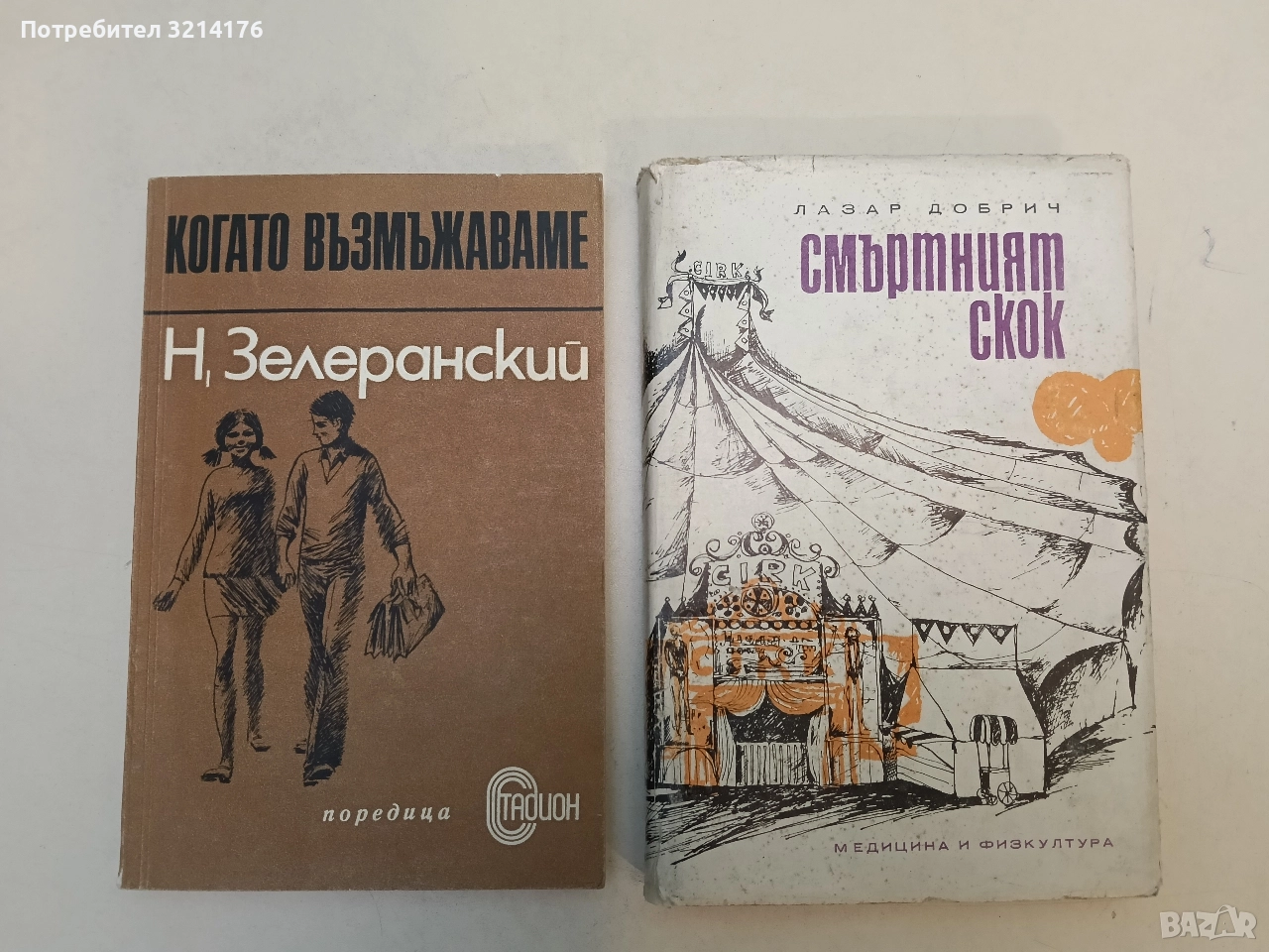 Смъртният скок - Лазар Добрич, снимка 1