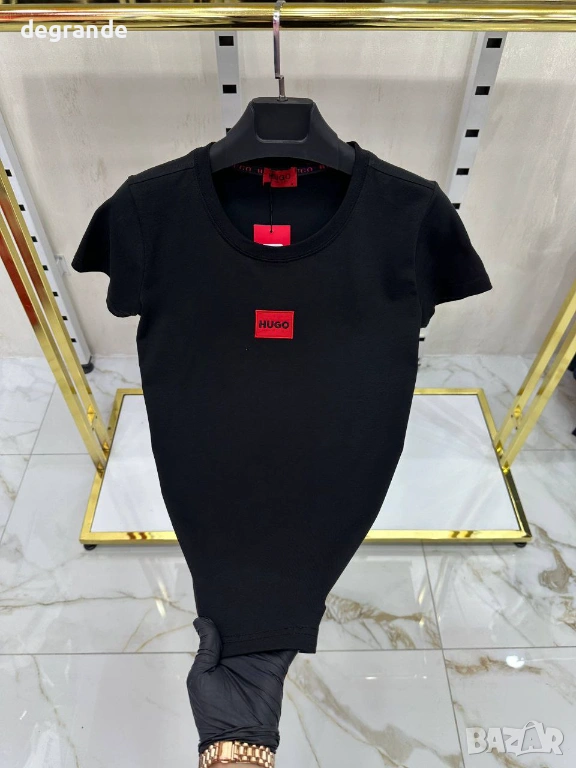 НОВ модел Дамска Тениска Hugo , снимка 1