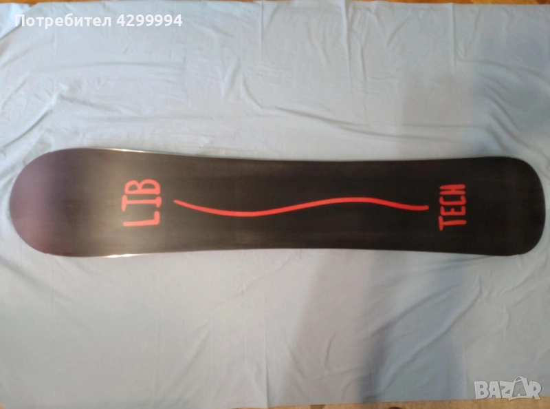 Сноуборд дъска LIB-TECH LIB RIG 156 ( 2025 г. ) , снимка 1