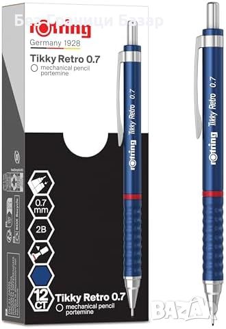 Нов rOtring Tikky Retro 0.7 MP - перфектен молив за рисуване скици художник, снимка 1