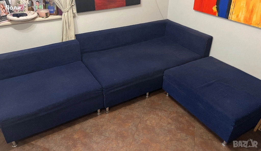 Модулен ъглов диван, снимка 1