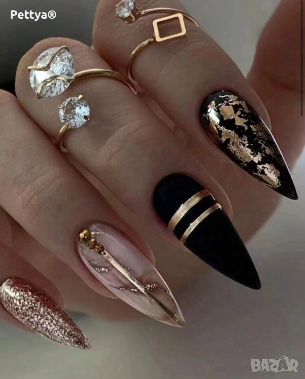 Изкуствени нокти 24бр. №26, снимка 1