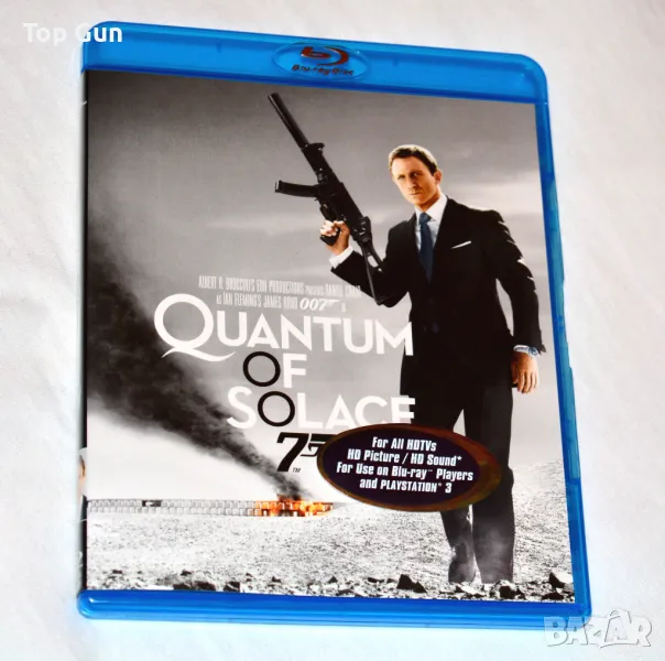 Блу Рей Джеймс Бонд 007 Спектър на утехата Blu Ray James Bond 007 Quantum of Solace, снимка 1