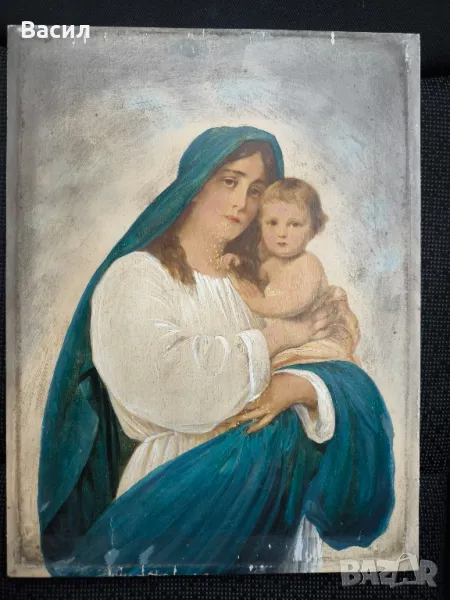 картина върху дърво, снимка 1