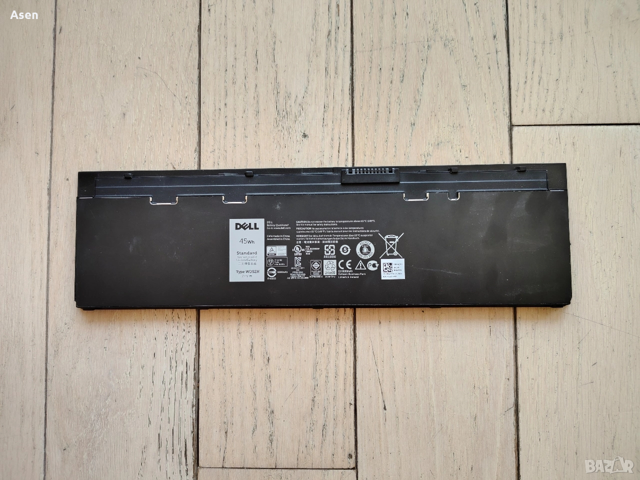 Dell Latitude E7240 E7250 Type WD52H батерия, снимка 1