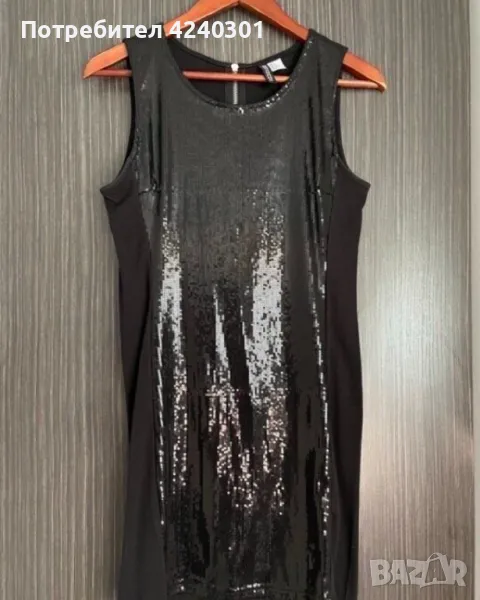Къса черна рокля H&M, снимка 1