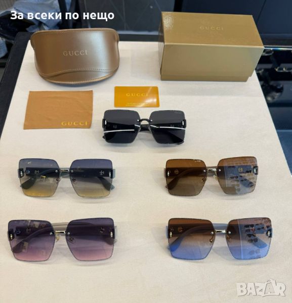 Слънчеви очила с UV400 защита с черен обикновен калъф Код D141 - Различни модели и цветове, снимка 1