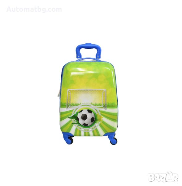 Детски куфар от поликарбон с различни детски картинки 31800, Automat, снимка 1
