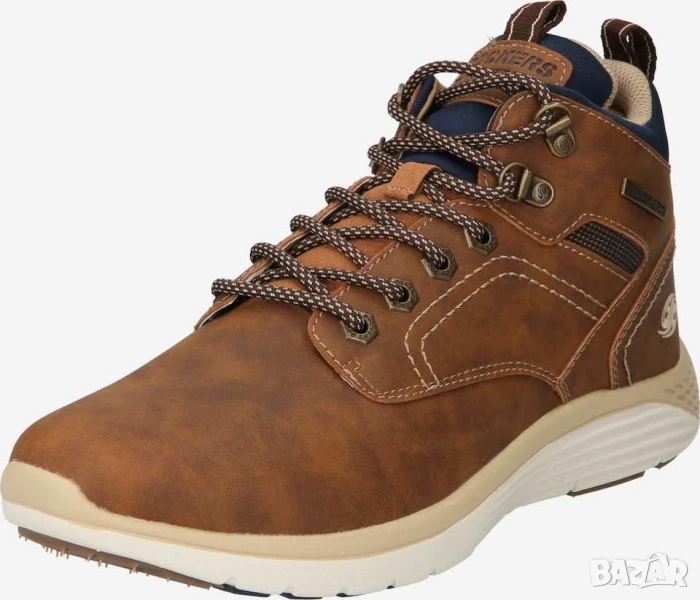 Мъжки боти с връзки Dockers by Gerli, Кафяви, 29 см, 45, снимка 1