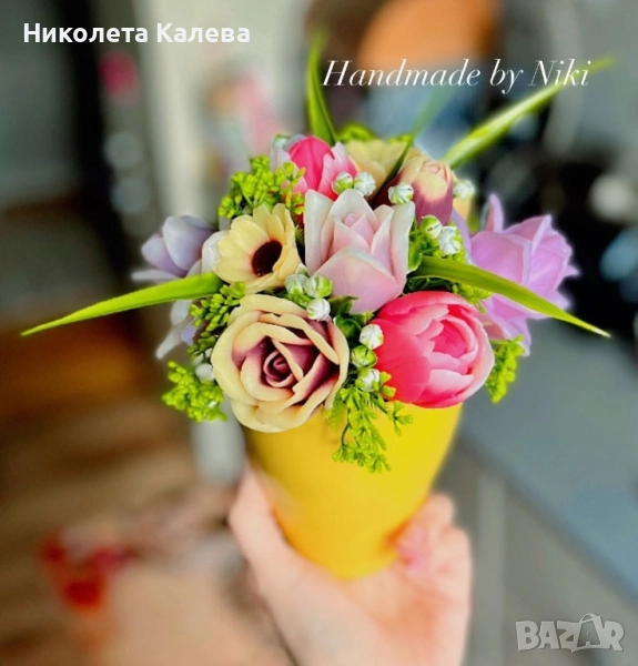 Аранжировки от глицеринов сапун, снимка 1