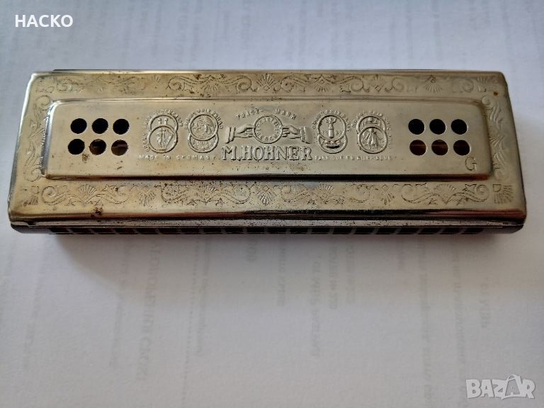 Хармоника M.HOHNER 1950 г. Made in Germany, снимка 1