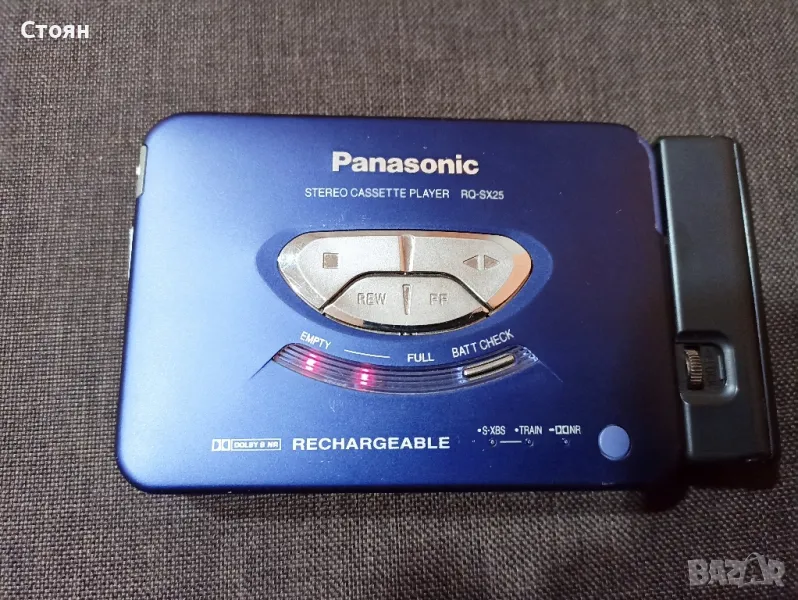 уокмен,walkman,касетофон,panasonic rq sx25, снимка 1