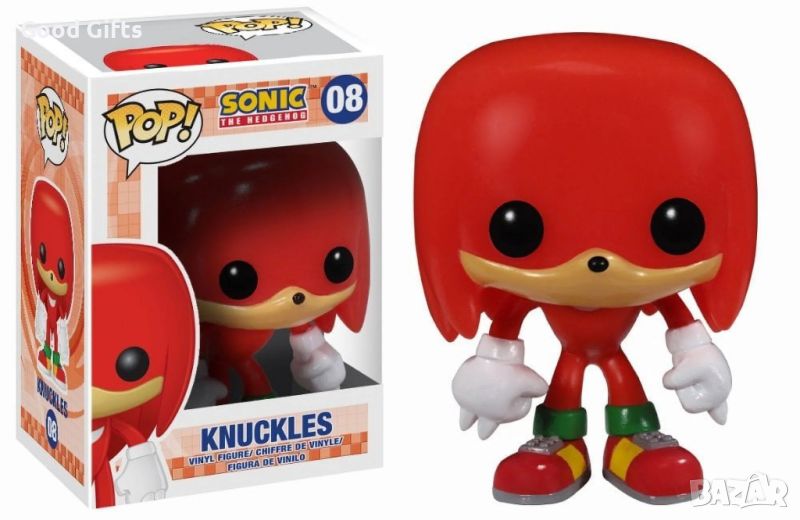 Funko Pop Фигурки Sonic Соник, 08 Knuckles, снимка 1