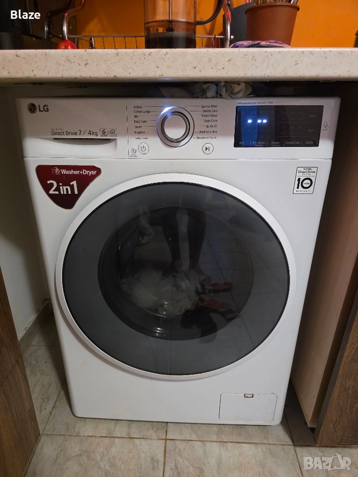 Пералня с сушилня LG F2J6HM0W, снимка 1