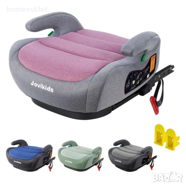 Детка седалка за кола, ISOFIX, 4 цвята, JOVIKIDS WD020, снимка 1