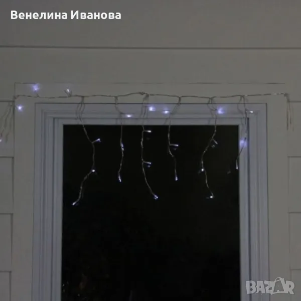 Светеща LED завеса за външен монтаж, снимка 1