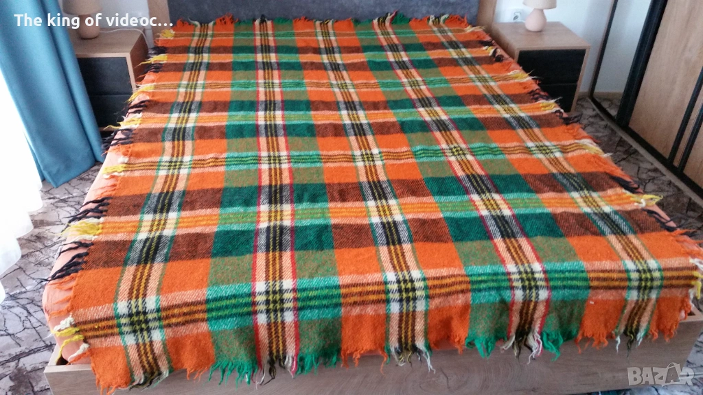 Родопско вълнено одеяло , снимка 1