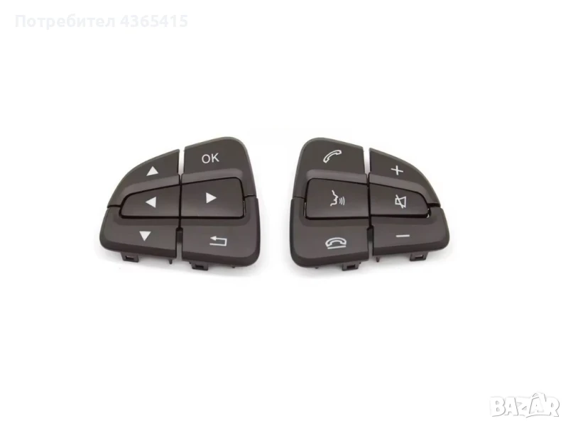 Капачета за волан на Mercedes A-Class W176 Facelift (2015-2018)- 0999050600 , снимка 1