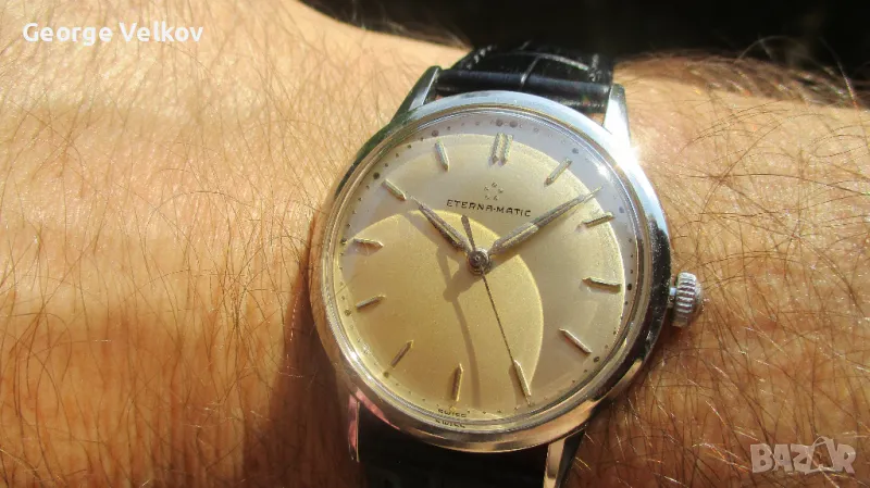 Eterna matic, 1955, cal. 1426u (Longines, Omega)  , снимка 1