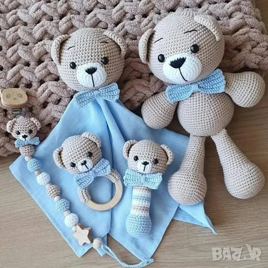 Комплект плетени играчки   , снимка 1