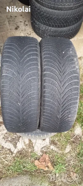 2бр зимни гуми 195/55R16 Michelin, снимка 1