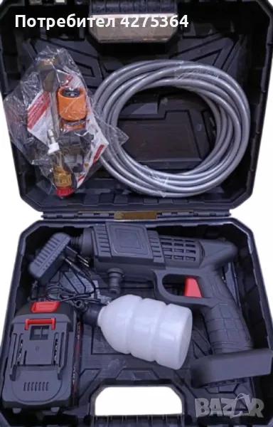   Акумулаторна водоструйка с 2 батерии 48V, снимка 1
