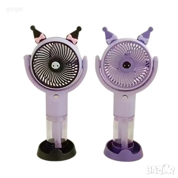 Преносим мини вентилатор Kuromi – Стилна прохлада навсякъде с теб, снимка 1