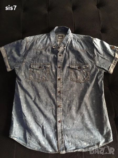 страхотна лятна риза тип дънкова, снимка 1