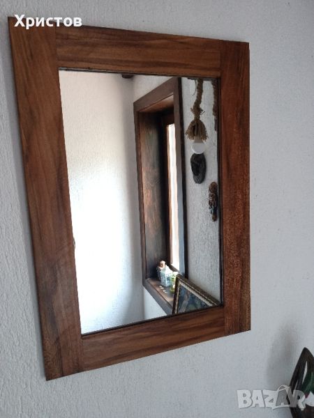 Дървено огледало - чинар, снимка 1