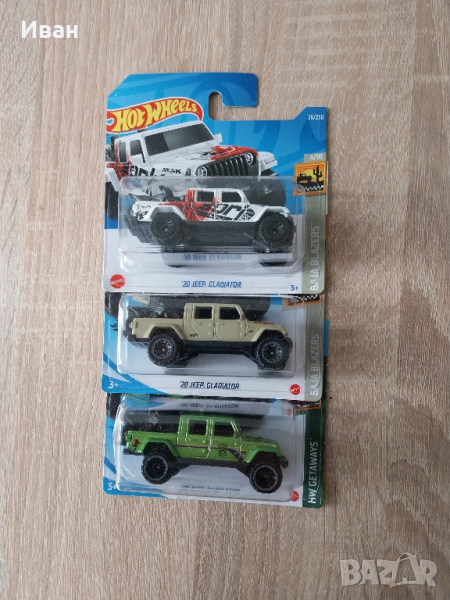 jeep gladiator hot wheels 1:64, снимка 1