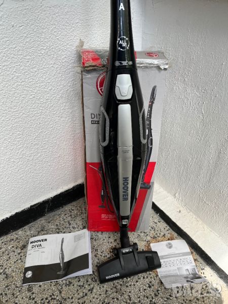 Вертикална Прахосмукачка с Кабел и Торба - Hoover DIVA, 750W!, снимка 1