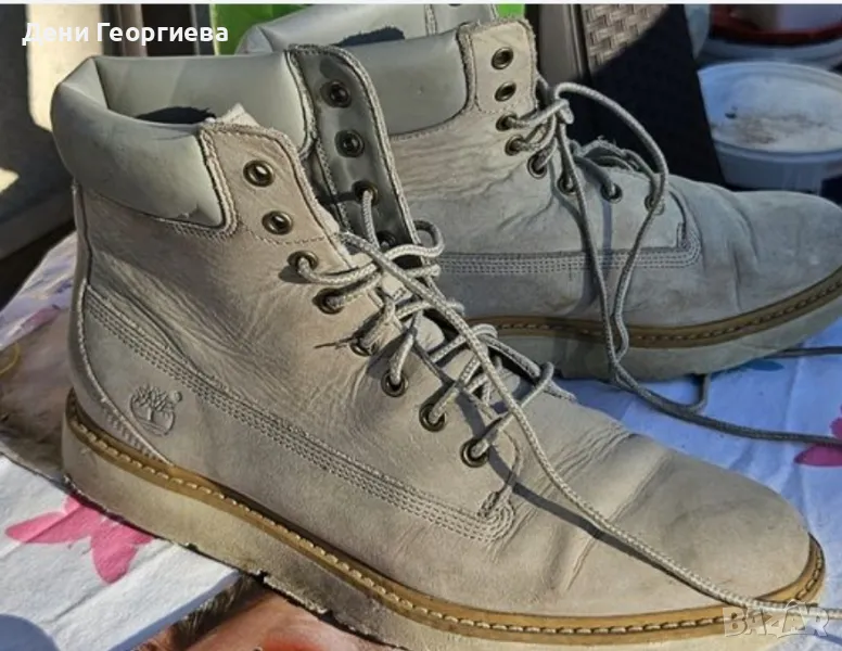 Timberland боти естествена кожа , снимка 1