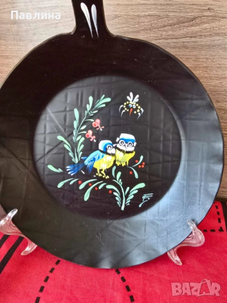 Чугунен тиган за декорация, снимка 1