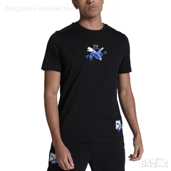 Мъжка тениска puma x need for speed motorsport tee black, снимка 1