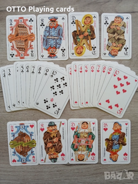 Стари карти за игра, снимка 1