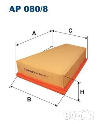 FILTRON AP 080/8 Въздушен филтър 2.0 HDI CITROEN Berlingo / Xsara / PEUGEOT 306 / Partner I /       , снимка 1
