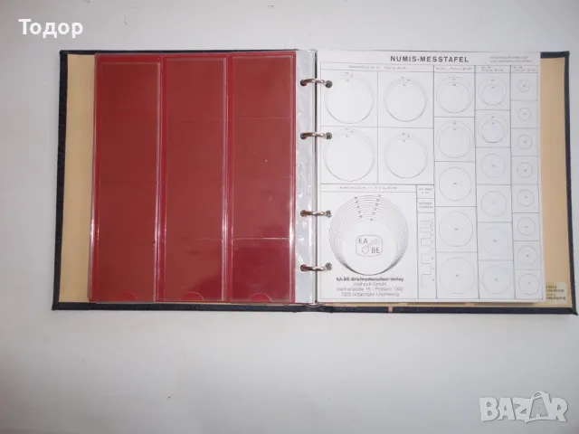 Луксозен класьор албум за монети Numis , снимка 4 - Нумизматика и бонистика - 49613236