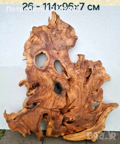 Дървен материал от маслина (янове) и шайби, снимка 9 - Маси - 28068569