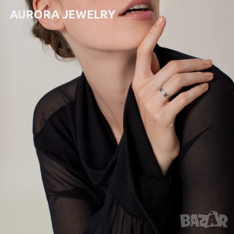 CARTIER Love Band White Gold Пръстен, снимка 7 - Пръстени - 53236825